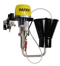 Raider 260 Mix and Mack 320 Mix Catalogue 201516 Industrial pumps Pneumatic Mix pump The Raider range has been designed and built for the needs of small and medium industries that work metal and wood.