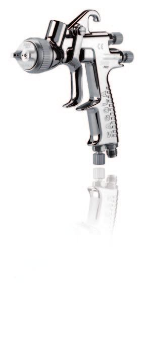 pro Light weight With its new 3300 Pro model, SAGOLA sets the pace in the mid to high range of spray guns for New body, finishes. maximum ergonomics Light, injected aluminium body.