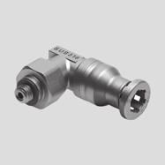 Technical data Push-in L-fitting CRQSL Orientable Male thread with external hex M thread R thread Dimensions and ordering data Connection Nominal size Tubing O.D. D5 H1 H2 H3 H4 L1 ß Weight/ piece D1 [mm] D2 [g] Part No.