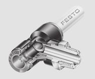 Features Application Effortless selection of the right fitting. Festo offers a secure solution for every connection.