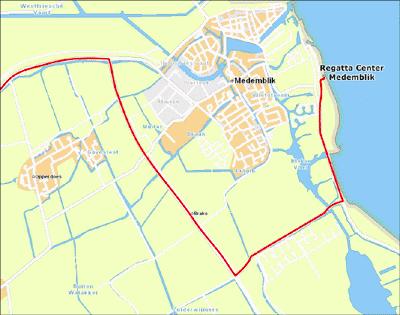 Attachment A ROUTE TO HARBOUR REGATTA CENTER MEDEMBLIK Medemblik is a medieval town, with some very small roads.