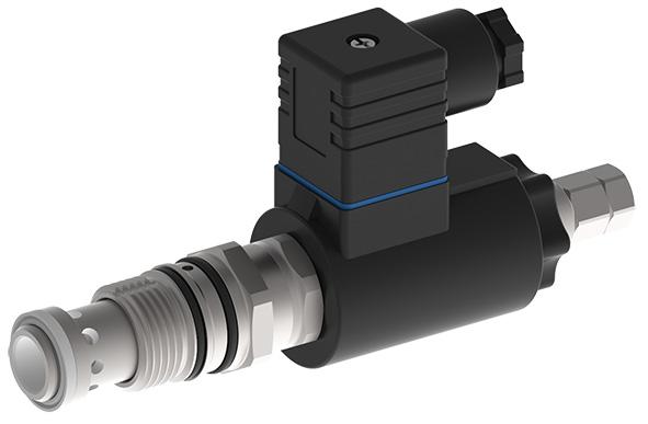 Electrically Operated Pressure-Relief Cartridge, Size 1 Q max = 14 l/min (37 gpm), p max = bar (5 psi) seated pilot stage, spool-type design, with remote contral port Z Series WUVPOC-2, WUVPLC-2 1