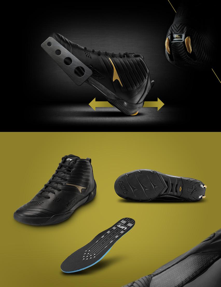 A NEW WAY TO FLY RUDDER CONTROL HEEL SLIDER LIGHTWEIGHT CONSTRUCTION OUTSOLE GRIPS RUDDER PEDAL HEEL SLIDER ALLOWS FOR FRICTIONLESS MOVEMENT