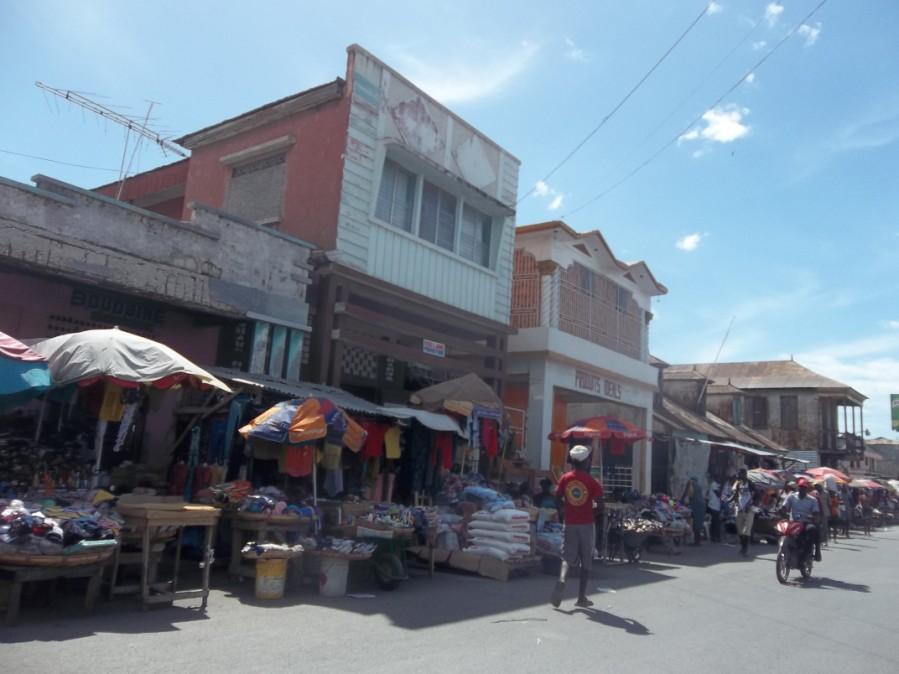 We strolled the streets of Gonaives with Mike leading and Geratson bringing up the rear. Neil had come with us too.