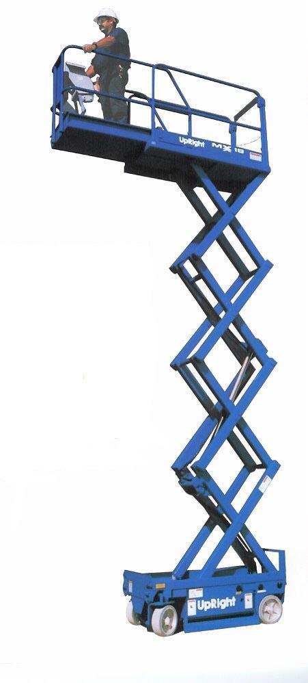 Fall Restraint in Man Lifts When working in an elevated scissor lift