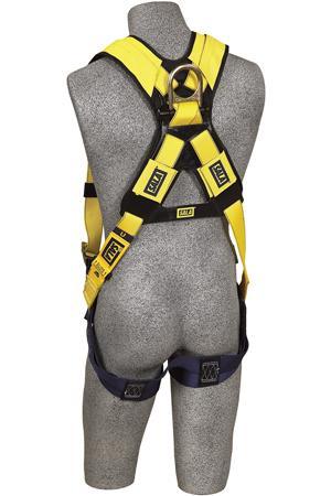 Body Support - B A Full Body Harness provides a connection point on the worker for the personal fall arrest system. OSHA1926.