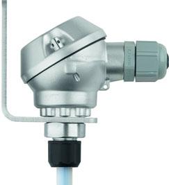 The terminal head for pressure compensation is used to ensure the optimal and cost-effective installation of level probes. It meets the protection type IP67.