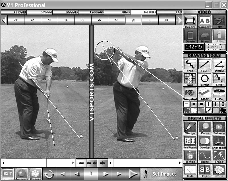 Open Club Face Faulty Positions Typical Cause: Rolling the club face open on the takeaway, over-hinging of the wrists. Usually accompanied by a weak right hand grip.