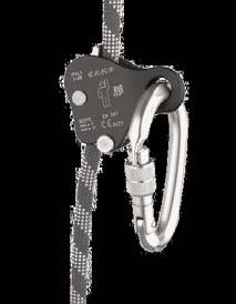 double gated carabiner could be used to combine multiple ropes and