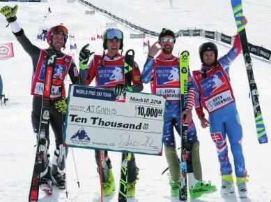 When it came to the 2018 rematch, there would Please see SNOWMASS REMATCH on page 3 On the final day of the Visit Maine Pro Ski Championships at Sunday River, two men will have their eyes on not only