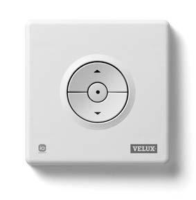 VELUX INTEGRA uses VELUX supplied operation devices to operate venting modules and roller blinds to any desired position.