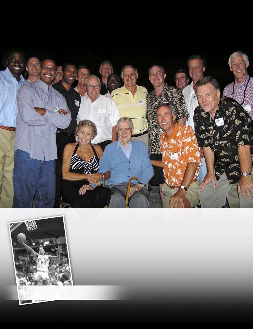 Head Coach Ben Howland and his staff hosted a reunion at his home on August 6, 2005.