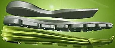 Components of the Shoe Nike Lunarlite Foam Lunarlite foam