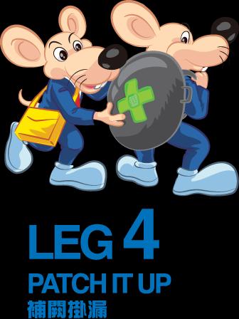 Tips for Leg 4 Never overtake others while you are on an escalator. You must remain on the same step of a moving escalator.