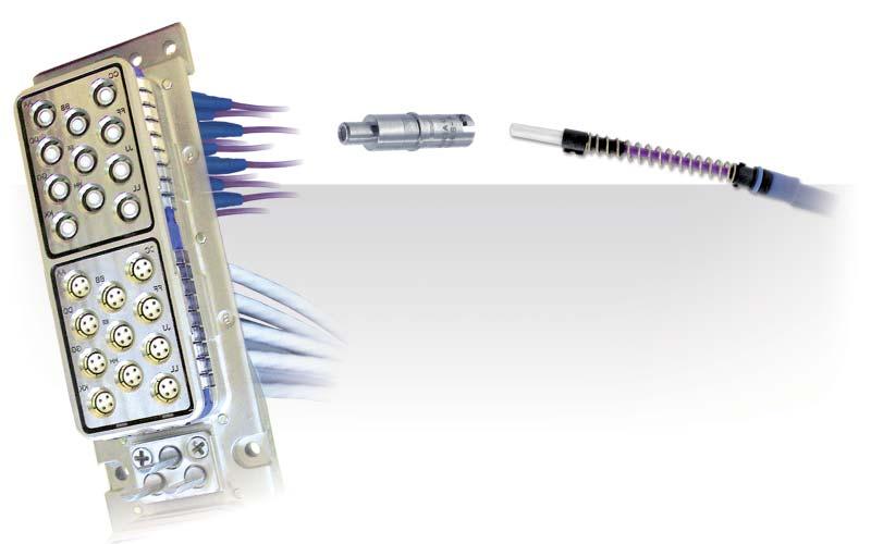 ELIO Fiber Optic Multimode Contact #8 cavity ARINC 600 Series with ELIO