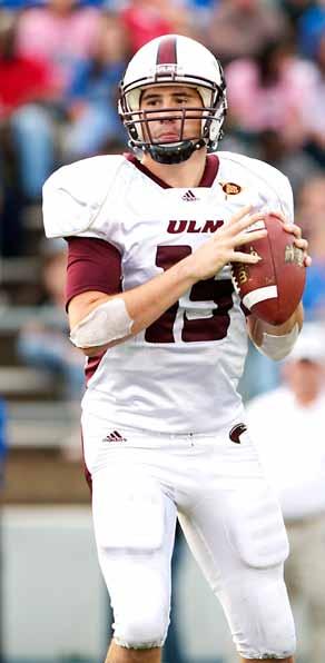Kolton Browning Sophomore Quarterback Centarius Tops the Century Mark Sophomore running back Centarius Donald rushed for 144 yards on just 12 carries (12.0 YPC) in ULM s victory over Grambling State.