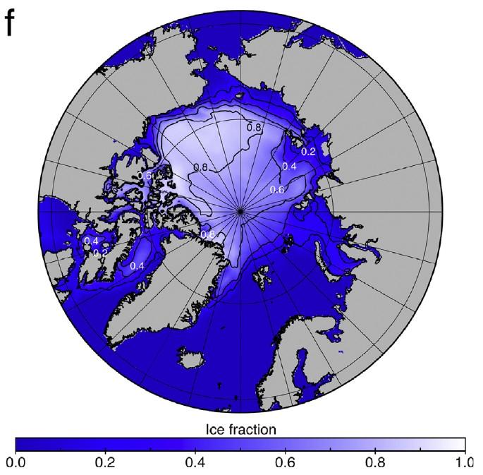 ..large areas of the Arctic Ocean previously covered by pack ice to the wind and surface waves leads to Arctic pack ice cover evolving