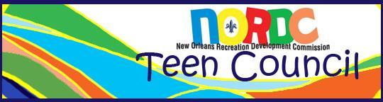 Currently recruiting 60 young people for 2013/14 NORDC Teen Council 17 teens from last season are