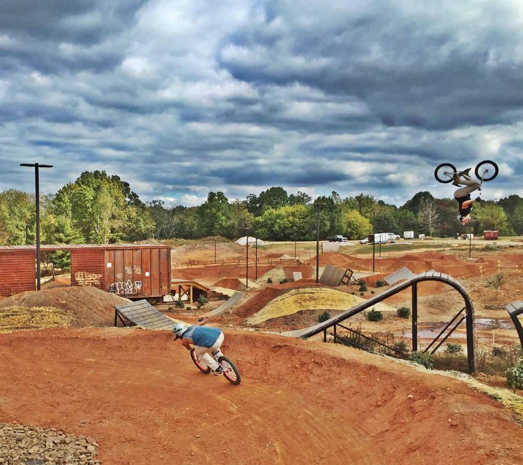WHAT IS A MOUNTAIN BIKE PARK? A Bike Park is a purpose-built park for bikes. There are various elements that make up a comprehensive bike park. A park can include all or just a few.