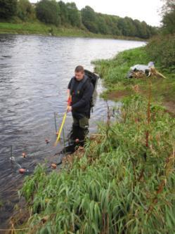 RARE FISH MONITORING (JUVENILE LAMPREY) Since 2010 the Loughs Agency has conducted