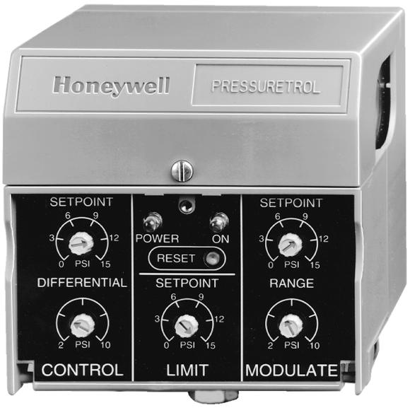 P780C PressureTrol Controller PRODUCT DATA FEATURES Use only with steam, air or noncombustible gases that do not corrode the pressure sensing element.