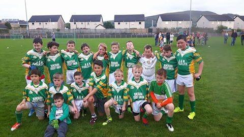 Pictured here are some of our U9 Gaels who played patches of good team football on Tuesday night against a good Burt side in a great spirited match.