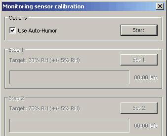 8.3.2 Adjustment / Calibration Temperature calibration: Only possible in the "CUSTOMER calibration" mode.