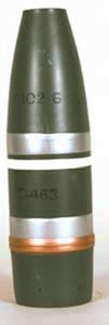 T-09-063-2 PROJECTILE OF-18, FRAG 115MM, USSR T-09-063-3