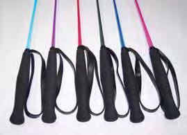 Whips & Crops Black Crop 75cm Plain braided crop with wrist loop and slapper suitable for pony club, adult riding or