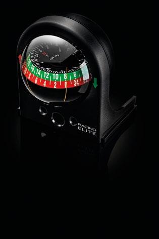 The integrated illumination makes night navigation easier. The builtin compensar allows you adjust the compass if it is disturbed by a magnetic deviation.