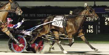 Dailey, trainer ROSE RUN SPANKY~2-Year-Old Colt Trotting Champion