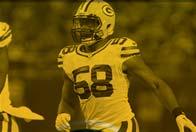 VETERANS SAM BARRINGTON LINEBACKER SOUTH FLORIDA Second NFL Season Second Packers Season Ht: 6-1 Wt: 240 Born: October 5, 1990 NFL Games Played/Started: 7/0 Acquired: D7c-13 PRO HIGHLIGHTS: Appeared