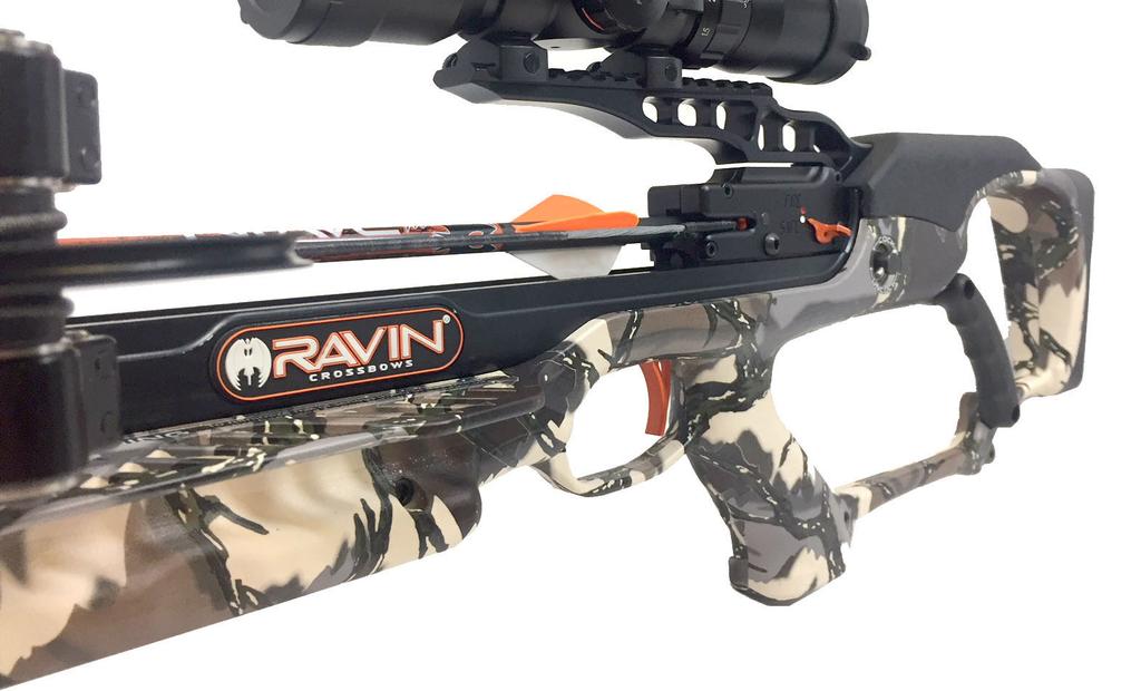 SECTION 1 WHY RAVIN? The world has never seen a crossbow like the Ravin.