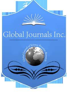 Global Journal of Science Frontier Research: D Agriculture and Veterinary Volume 16 Issue 1 Version 1.
