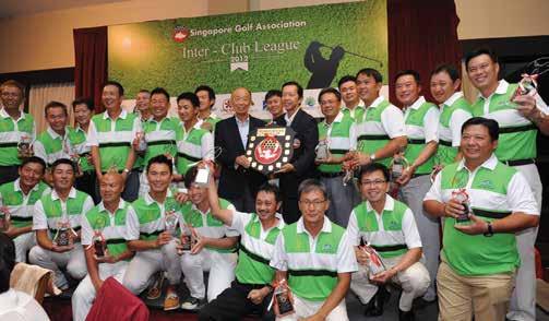 SGA Inter Club League 2012 Now in its second year of competition in the match play format,