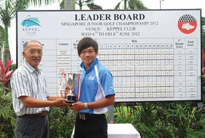 LOCAL AMATEUR TOURNAMENTS Inaugural Singapore National Senior Amateur Championship