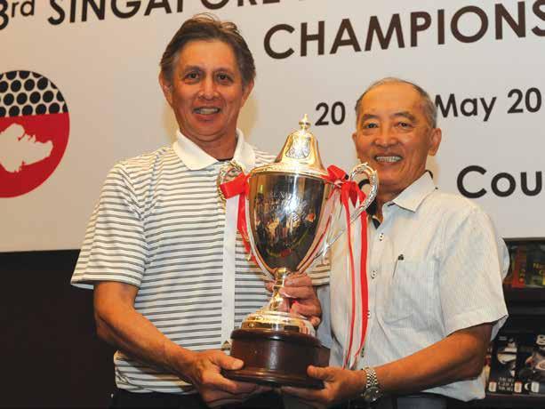 LOCAL AMATEUR TOURNAMENTS 3 rd Singapore National Senior Amateur Championship The 3 rd Singapore National Senior Amateur Championship was held at the