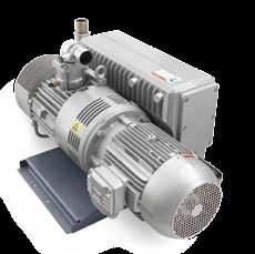 Quality components for a reliable vacuum 1 Vacuum pump Atlas Copco s oil-lubricated