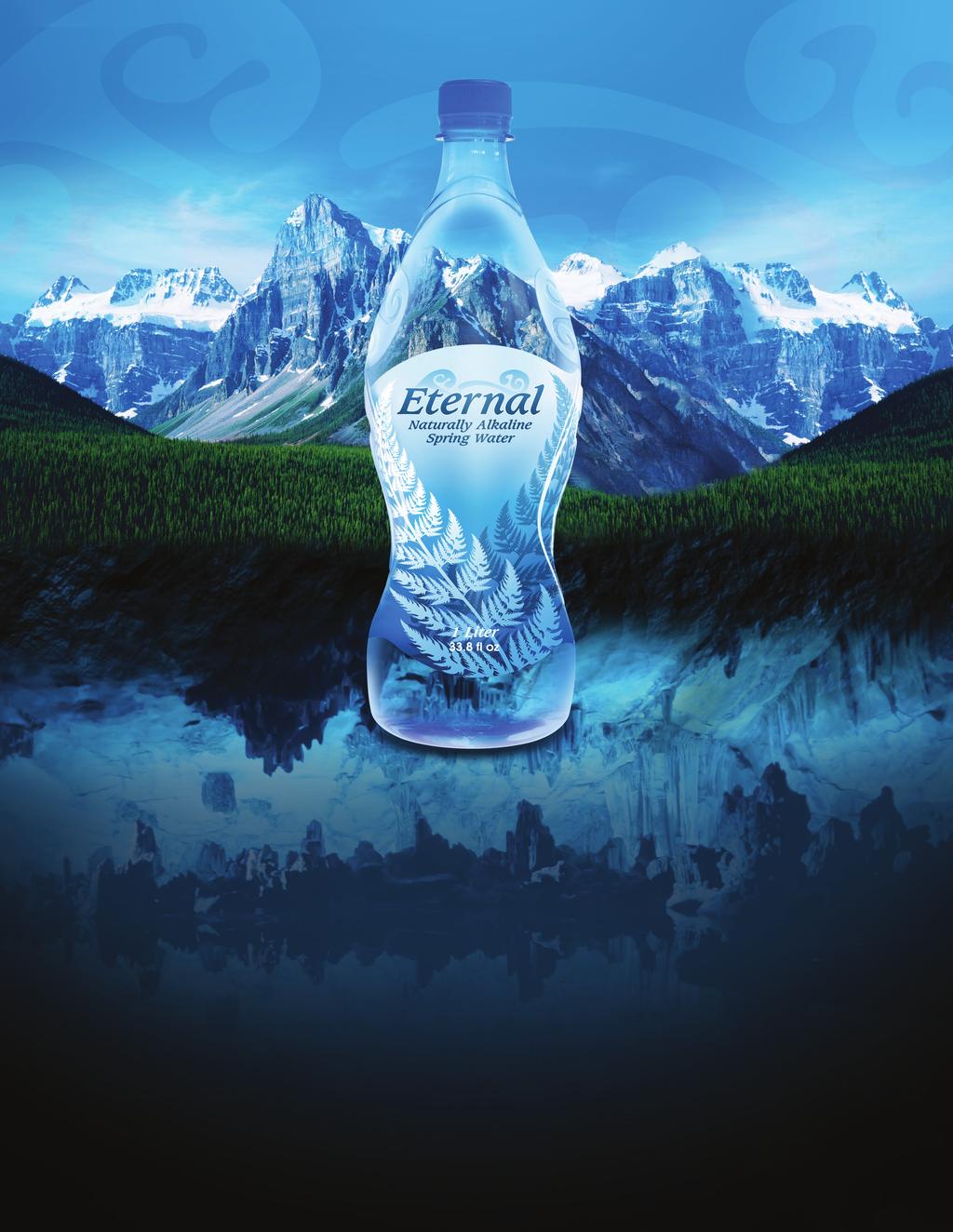 Pure & Pristine Imported from Earth Eternal water comes from the most pure & pristine sources on earth.