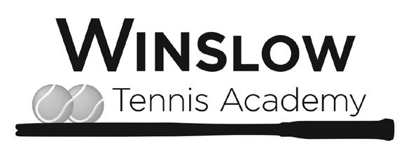 TENNIS Winslow Tennis Academy: Kids Group Tennis Lessons AGES 6-13 Winslow Tennis Academy teaches stroke technique, footwork, shot making, fitness and agility, healthy competition, and supports