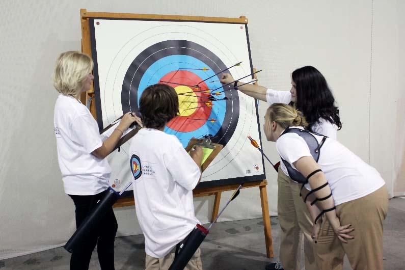 CHAPTER 11 Double Scoring Double Scoring is an important part of the archery scoring process and ensures accurate and honest reporting of scores.