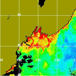 increasing in the west) 15.1 17.1 2.1 31.1.2-51 L2 Chl a SeaWiFS data S2 3. 3.2 3 2.