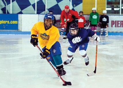 21 ICE HOCKEY AGES 6-16 Ice Hockey Camp offers comprehensive ice hockey instruction for boys and girls.