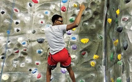 URBAN ADVENTURE AGES 12-16 Urban Adventure offers teens intensive instruction in kayaking, rock climbing and sailing, as well as opportunities to participate in more traditional sports such as