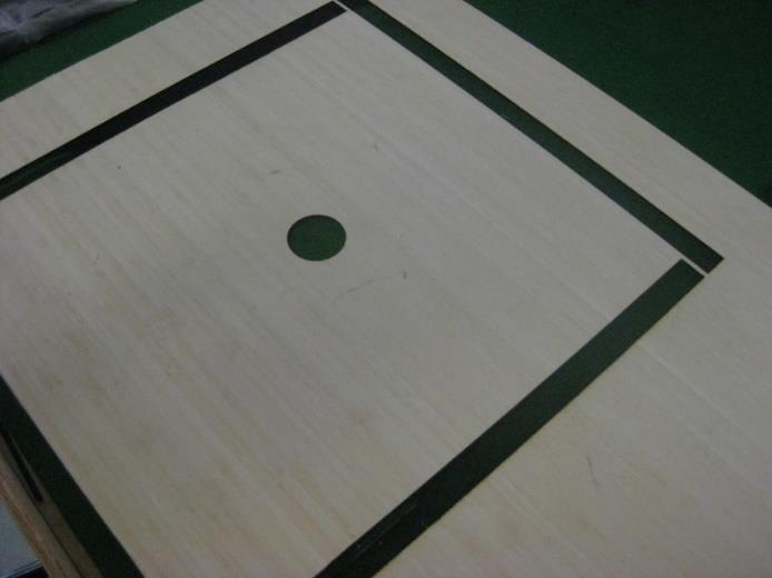 Line Marking Using Spray Paint and Template A template can be