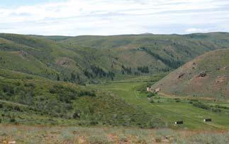 Live Water Inventory Toponce Creek Ranch - Idaho Caribou County - Bancroft 632-acre recreational ranch Onsite wild