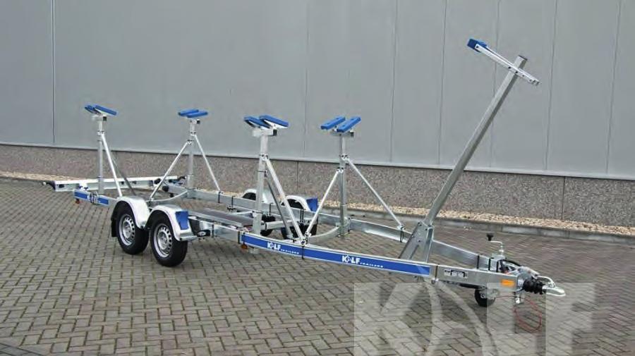 Keel Boats Braked / Unbraked 600 to 3500kg All Kalf trailers are available with the