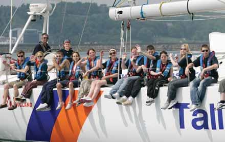You will learn all the basics under the guidance of our expert crew and will work in a watch with other people of your own age to sail the yacht out at sea.