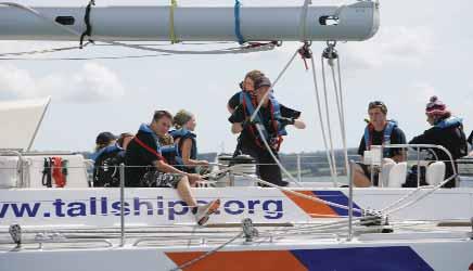 Its aim is to introduce novice sailors to the sport and to encourage them to continue sailing after the event.
