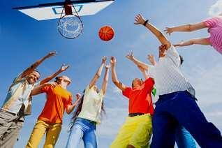 Softball, corn hole, basketball, volleyball, ping-pong and more!